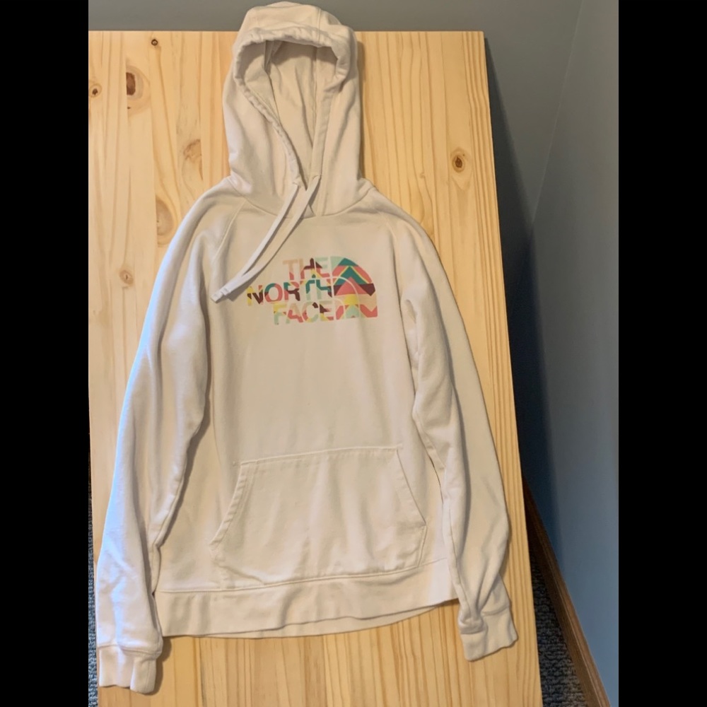 North face hooded sweatshirt
